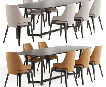 Modern Dining Table And Chairs-ID:766239881