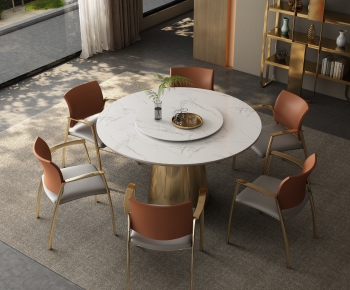Modern Dining Table And Chairs-ID:701478965