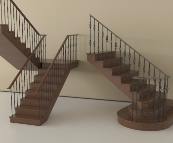 American Style Staircase-ID:258336074