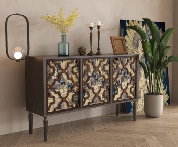 American Style Entrance Cabinet-ID:683229925