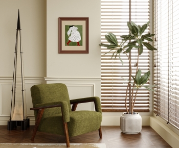 Modern Single Sofa-ID:636565928