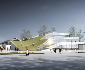 Modern Architecture Of Artistic Style-ID:422279856