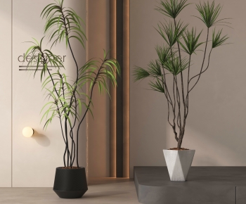 Modern Ground Green Plant Potted Plants-ID:335917004