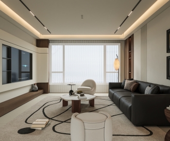 Modern A Living Room-ID:793767932