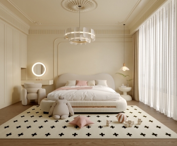 French Style Girl's Room Daughter's Room-ID:568609298