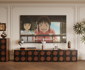 French Style TV Cabinet-ID:864696984