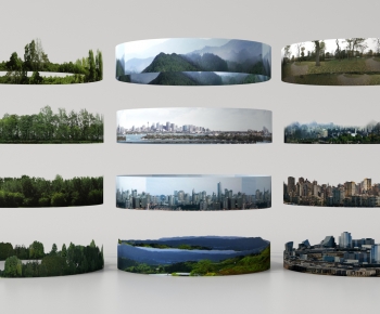 Modern Landscape-ID:736008886