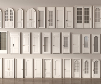 French Style Single Door-ID:856276995