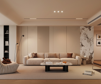 Modern A Living Room-ID:960496904