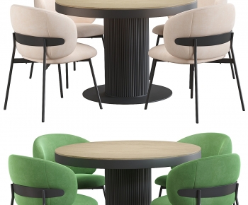 Modern Dining Table And Chairs-ID:637942084