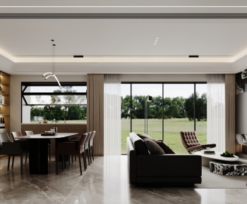 Modern A Living Room-ID:654355058