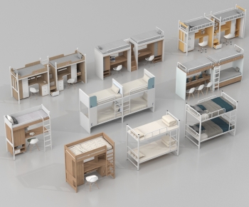 Modern Bunk Bed-ID:673329813