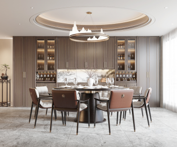 New Chinese Style Dining Room-ID:133369059