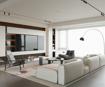 Modern A Living Room-ID:336394074