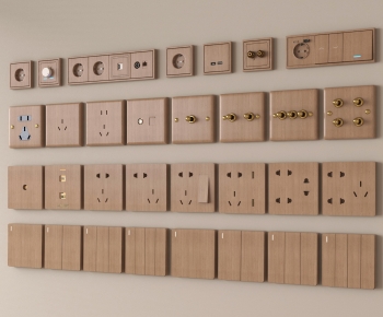 Modern Switch Socket Panel-ID:286087998