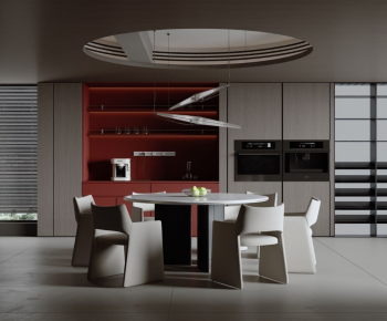 Modern Dining Room-ID:129724032