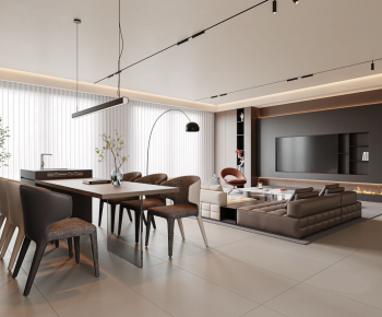 Modern A Living Room-ID:408611064