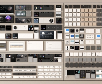 Modern Switch Socket Panel-ID:655864958