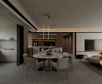 Modern Dining Room-ID:900686989