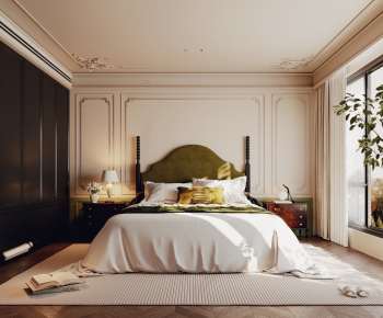 French Style Bedroom-ID:916359909