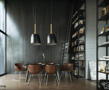 Industrial Style Office Rest Area-ID:622634898