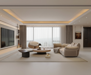 Modern A Living Room-ID:601721055