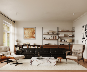 Modern A Living Room-ID:378478052