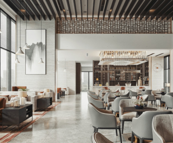 New Chinese Style Lobby Hall-ID:833590982