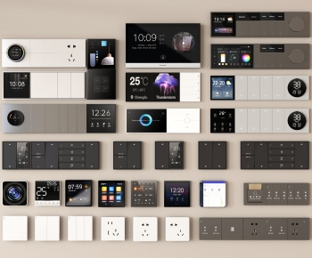 Modern Switch Socket Panel-ID:539988045