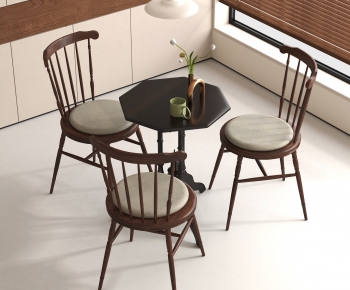 American Style Leisure Table And Chair-ID:170197964