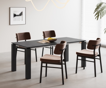 Modern Dining Table And Chairs-ID:966272128