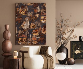 Modern Single Sofa-ID:736514094