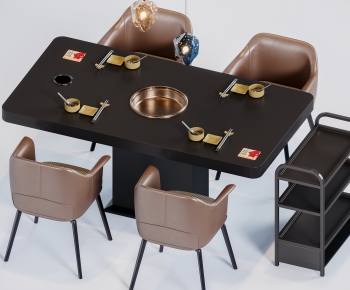 Modern Dining Table And Chairs-ID:175983917
