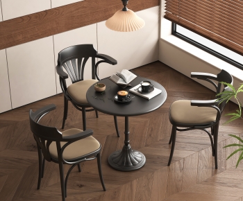 French Style Leisure Table And Chair-ID:314969064