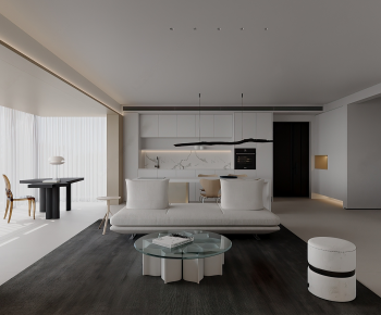 Modern A Living Room-ID:709328897