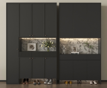 French Style Shoe Cabinet-ID:989140039