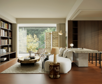 Modern A Living Room-ID:536739824