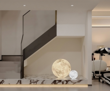 Modern Home Fitness Room-ID:290091992