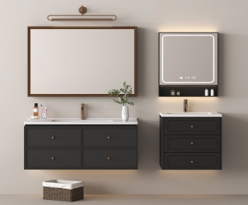 French Style Bathroom Cabinet-ID:696687948