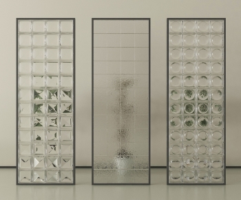 Modern Glass Screen Partition-ID:217384103