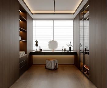 Modern Clothes Storage Area-ID:410926104