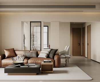 Modern A Living Room-ID:465403082