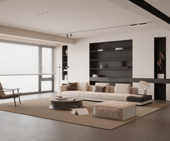 Modern A Living Room-ID:518366105