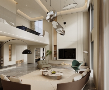 Modern A Living Room-ID:363302958