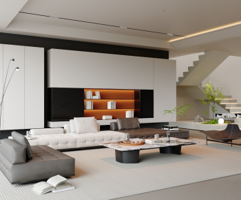Modern A Living Room-ID:175517082