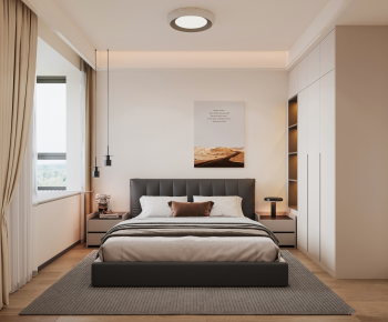 Modern Bedroom-ID:717617997