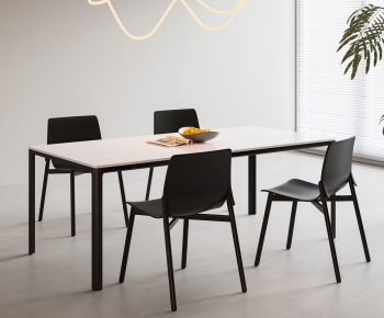 Modern Dining Table And Chairs-ID:336199051