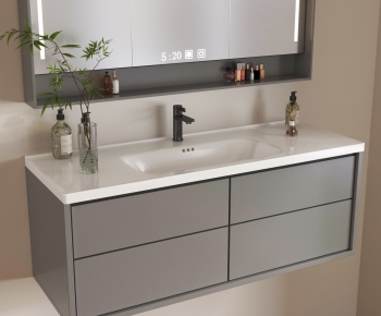Modern Bathroom Cabinet-ID:109450102