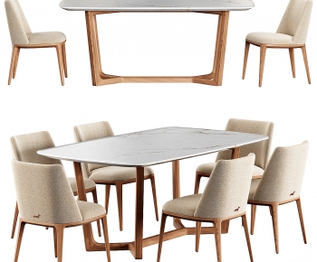 Modern Dining Table And Chairs-ID:480124003