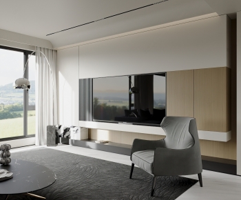 Modern A Living Room-ID:294857035